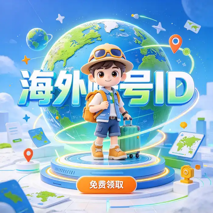 日本 App Store 日区账号与海外应用探索主题视觉图